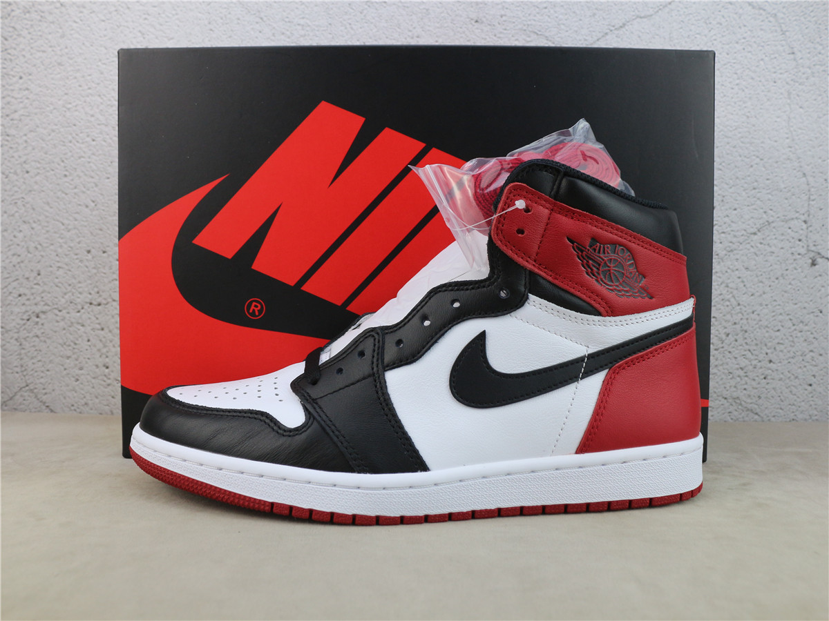 LJR Batch Air Jordan 1 Retro High OG "Black Toe" 555088 125